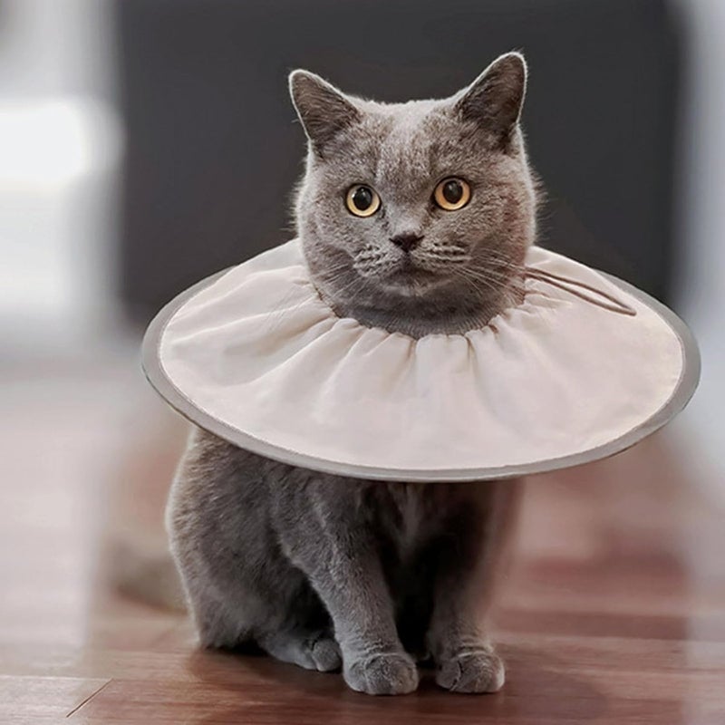 Soft Recovery Collar Detachable Dog Pet Surgeries Recovery Suitable for Various Size Comfortable Cats Cone - Image 4