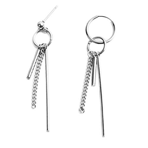 Mshion Stud Stainless Steel Earrings for Womens Mens Holiday Gifts - Image 1