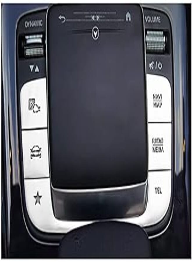 Mercedes GLB Multimedia Button Cover - 5 Pieces