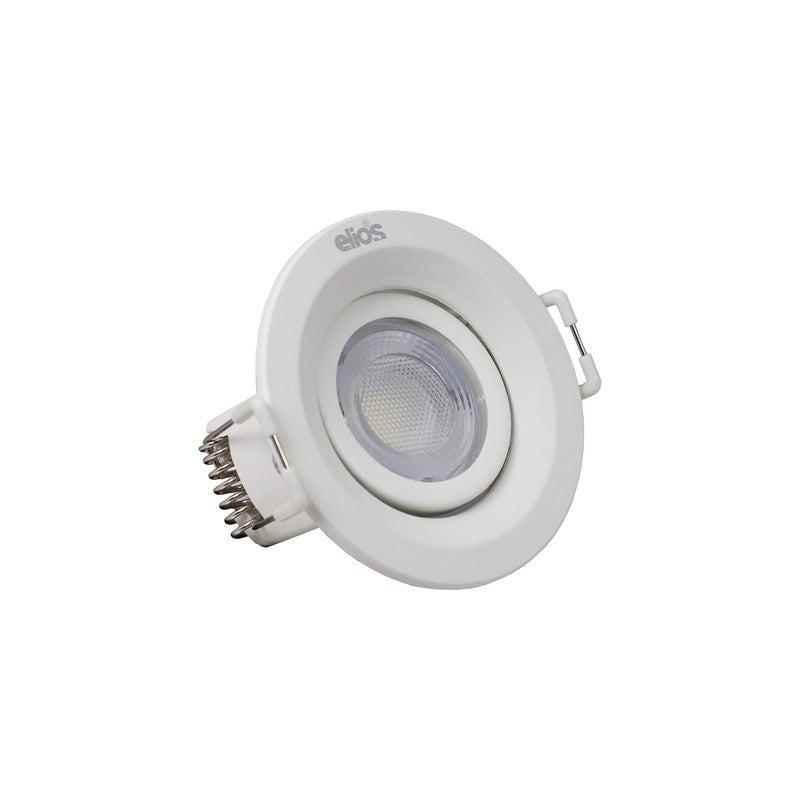 Elios white round 3W SMD Spotlight - Image 1