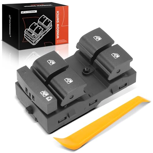 A-Premium APremium Master Power Window Switch Compatible with Cadillac SRX 20132016 ATS 2013 Front Left Driver Side - Image 1