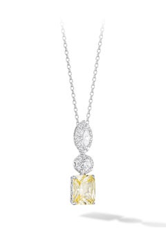 AWNL Women Necklace with Golden CZ Diamonds  - Image 2