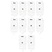 Discount TENS أقطاب استبدال XL 2x4 من Discount TENS لوحدات TENS 5 أزواج 10 وسادات قابلة لإعادة الاستخدام ذاتية اللصق مع موصل سناب 35 مم متوافقة مع معظم أجهزة تحفيز العضلات TENS EMS - Image 1