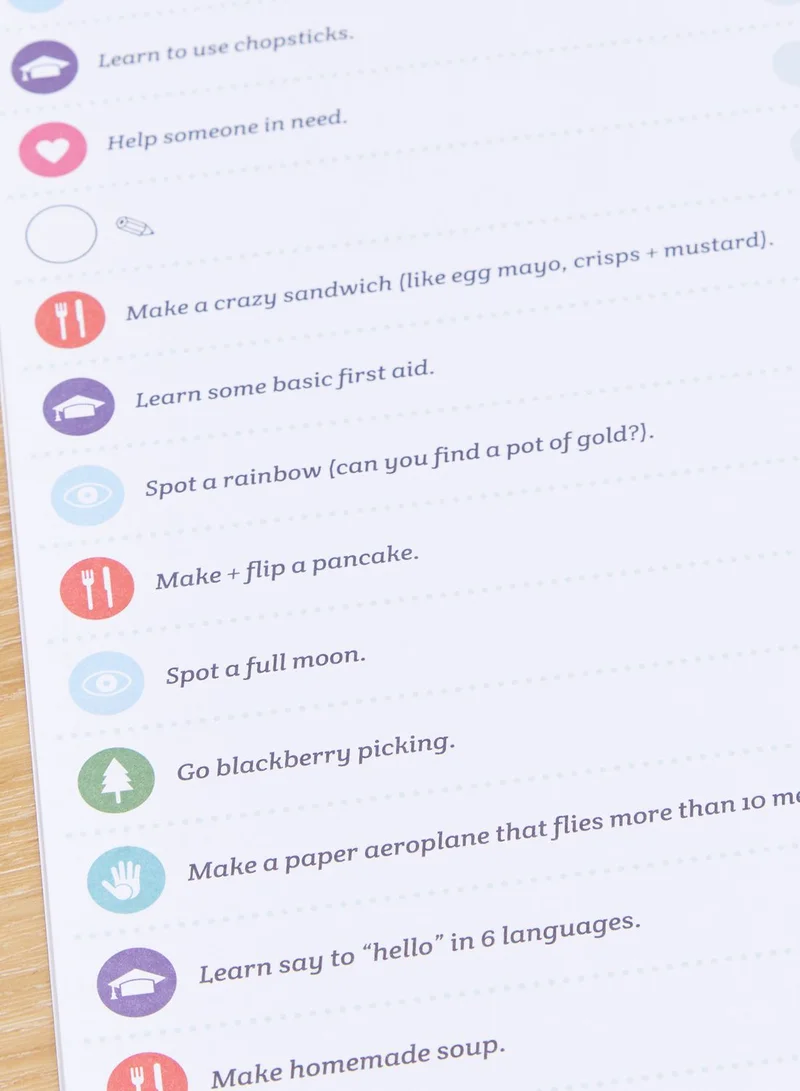 Luckies Fun Stuff To Do Wall Chart
