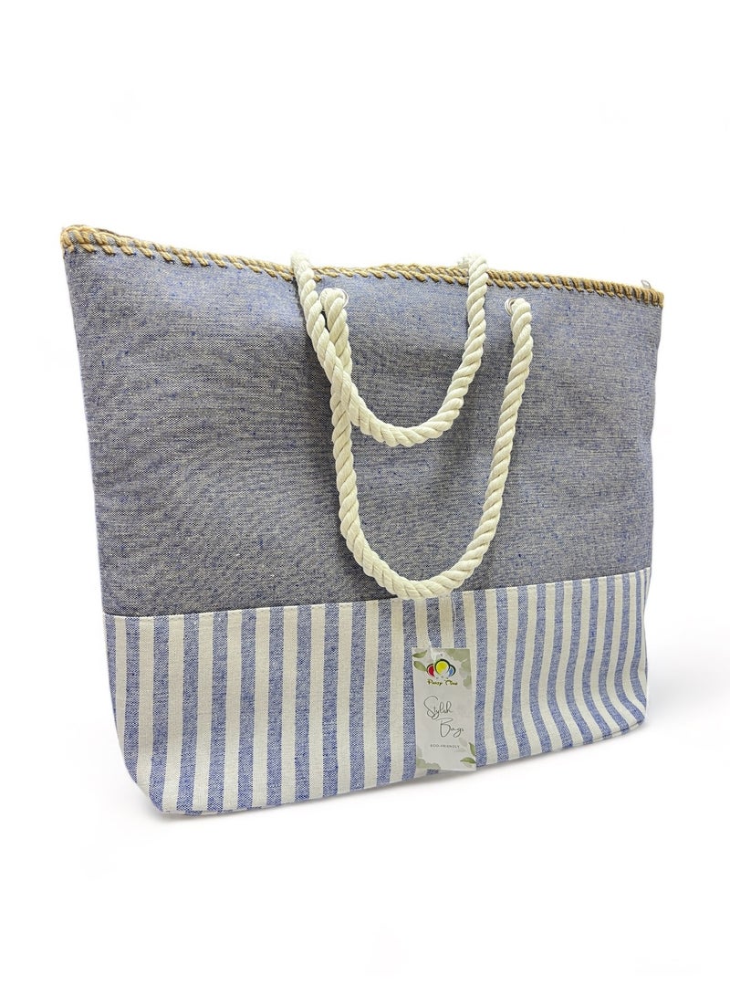 بارتي تايم حقيبة حمل المتسوقين الأنيقة بسحاب 45 * 12 * 33 سم توريد حقائب الموضة متعددة الاستخدامات - Image 1