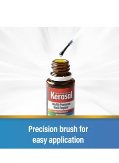 Kerasal Kerasal Multi-Purpose Nail Repair, Nail Solution for Discolored and Damaged Nails, 0.43 fl oz  - Image 2