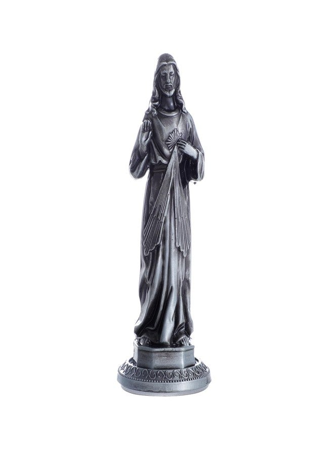 KOMI Dashboard Jesus for Car Accessory Sacred Heart Jesus Statue Christian and Catholic Figurines, Religious Gifts Gifts Home Office Table Decor - Image 1