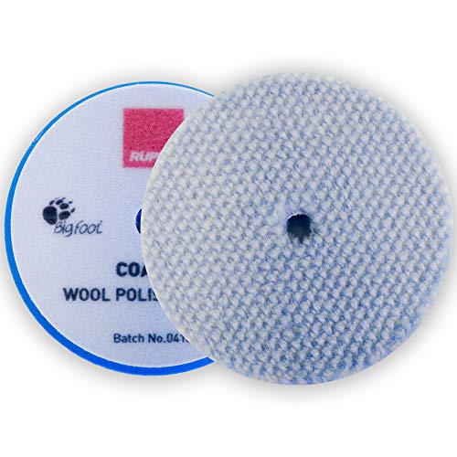 Rupes 6.75" (170MM) Blue COARSE Wool PAD, 9.BW180H - Image 3