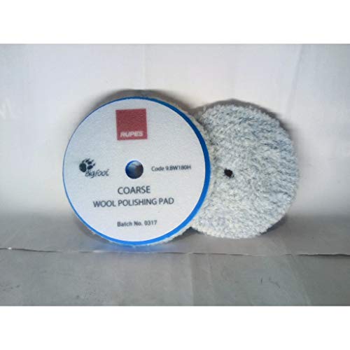 Rupes 6.75" (170MM) Blue COARSE Wool PAD, 9.BW180H - Image 4