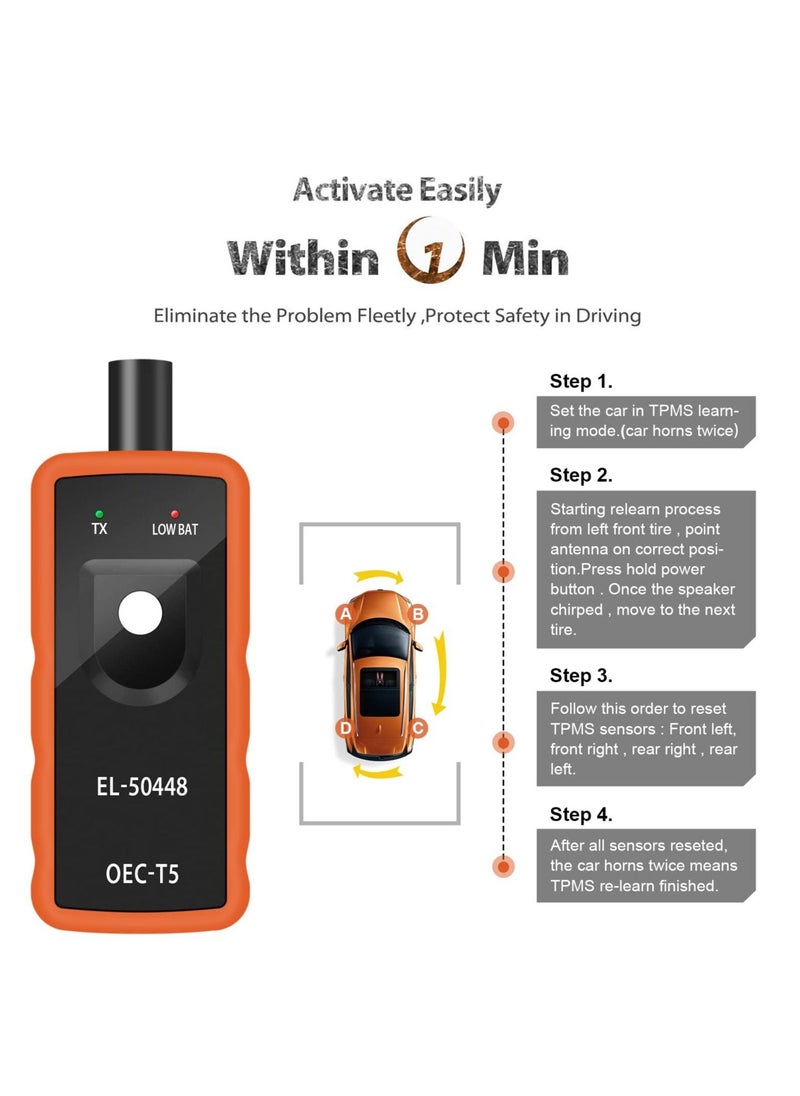 Y&D - Auto Tire Sensor Pressure Monitor System Programming Training Activation Tool Automotive for GM Buick Chevy Series Vehicles - Image 1