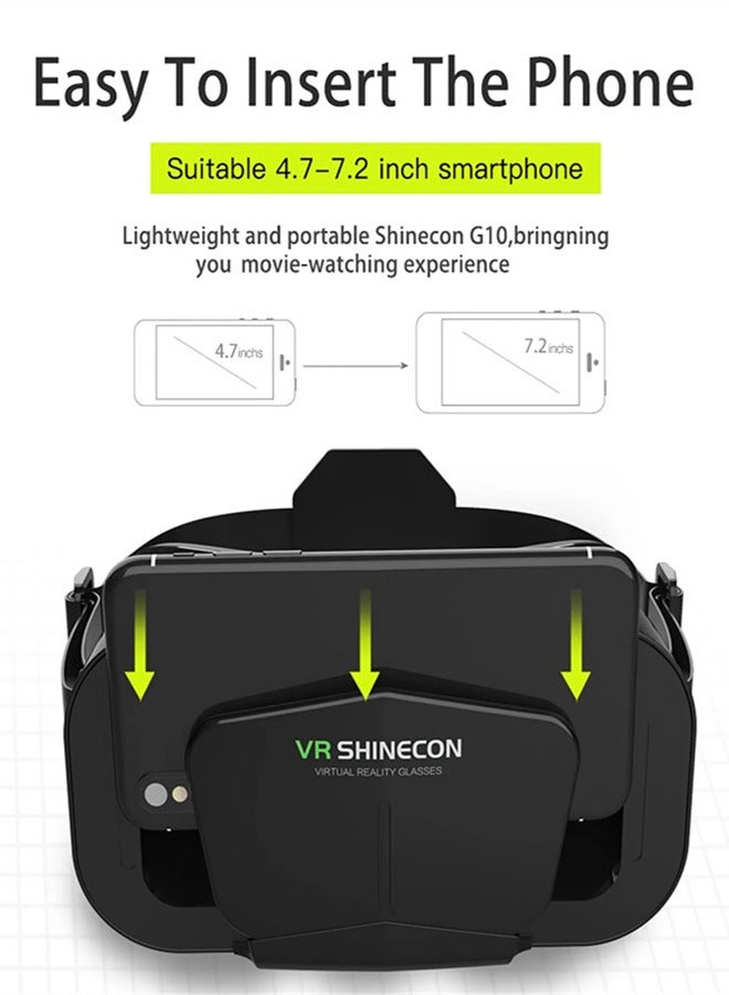 VR SHINECON G10 Vr Glasses Professional 3d Effect Panoramic View 3d Vr Glasses Lightweight - Image 5