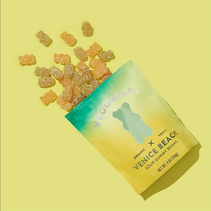 Candy People VegoBears Vegan Gummy Bears Variety Pack - Santa Monica, Venice Beach, & Malibu Organic Gummy Bears - Image 5