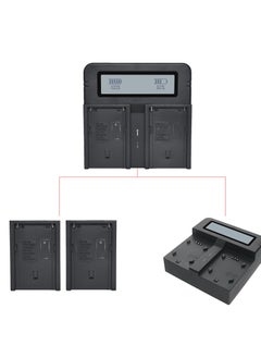 DMK Power DMK Power NP-F970/NP-F960 (9800mAh) 4Pack Battery With DC-03 Digital Dual Battery Charger", made for LED Photo Video Lights and Monitor only (Not for Cameras & Camcorder)  - Image 5