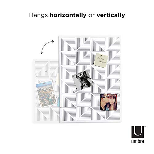 UMBRA أومبرا تريغون، لوحة إعلانات مثبتة على الحائط، لوحة مغناطيسية، ولوحة رسائل، بيضاء - Image 5