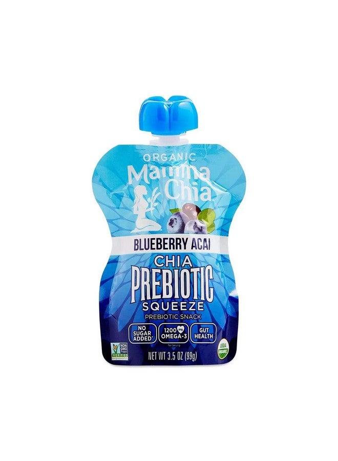 Mamma Chia وجبة خفيفة من ماما تشيا العضوية الغنية بالألياف، توت أساي، دعم صحي للأمعاء، عضوي من وزارة الزراعة الأمريكية، غير معدّل وراثيًا، نباتي، خالي من الغلوتين، 3.5 أونصة (عبوة من 4)  - Image 5