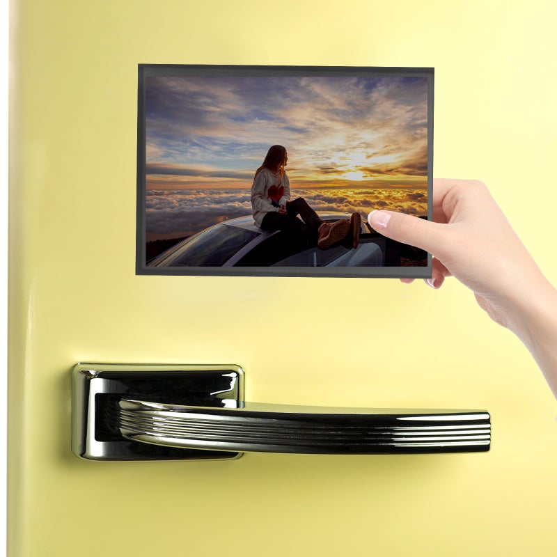 12pcs Picture Frame Fridge Photo Sleeve Diy Photo Frame - Image 5