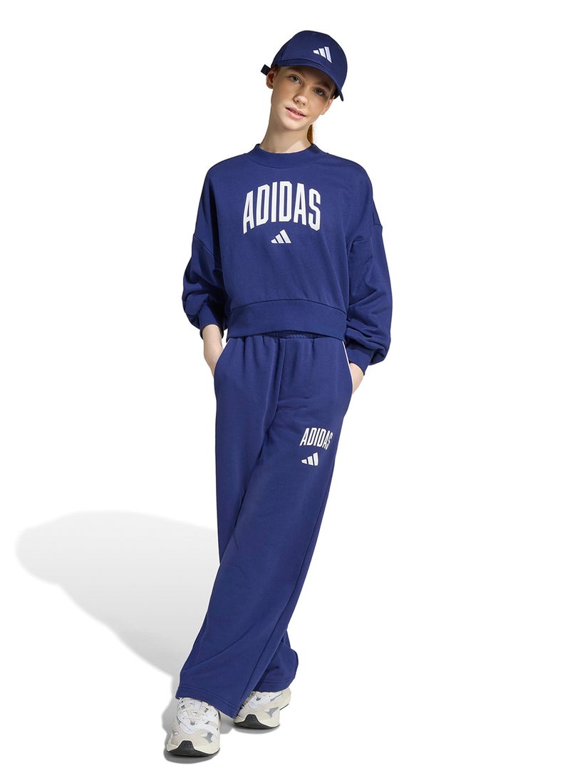 Adidas Youth Seasonal Essential Collegiate Typography Joggers  - Image 5