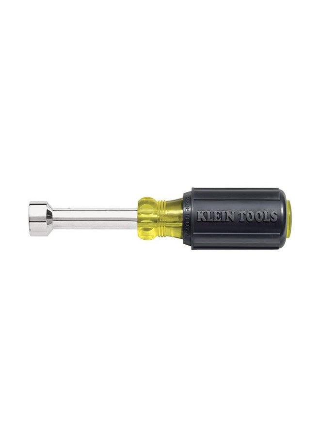 Klein Tools 630-5/16 Nut Driver, Made in USA, 5/16-Inch Tip Nut Driver with 3-Inch Hollow Shaft, Cushion Grip Handle - Image 1