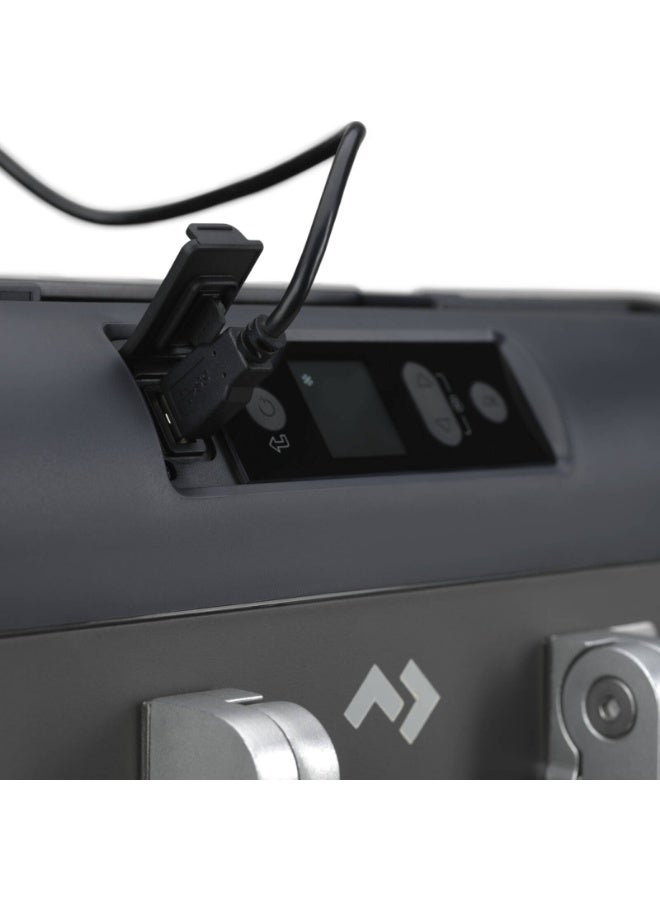 Dometic CFX5 95DZ Performance Dual-Zone Compressor Cooler, 94 Liters Capacity, 46 dB(A) Noise, LED Interior Light, USB Port, Basket, Drain Plug, Dual Zone, Bluetooth, Black | CFX5 95DZ - Image 3