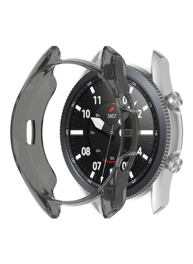 NIBEMINENT Transparent TPU Watch Protective Case For Samsung Galaxy 3 41mm Black - Image 3