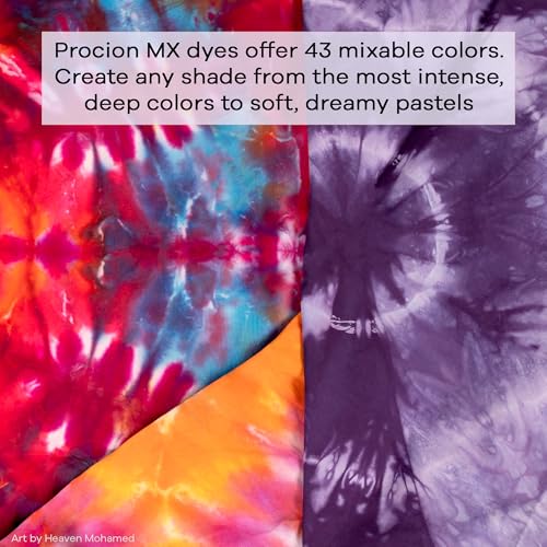 Jacquard Procion MX Tie Dye Powder | Cold Water Fiber Reactive Dye for Fabric and Clothing | Permanent and Washfast | Made in USA | Midnight Blue | 2/3 Ounce Jar - Image 2