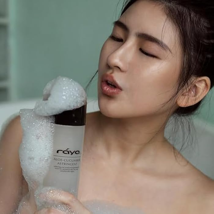 Raya Aloe Cucumber Astringent (202), Facial Toner for Dry and Sensitive Skin - Refreshing, Hydrating and Calming Formula, Gentle Pore Tightening Skincare, Cruelty, Paraben & Alcohol-Free, 8 fl oz - Image 4