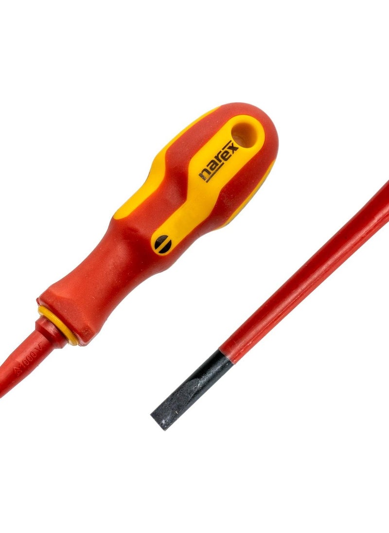 NAREX 834005 Slim Series Electrician Insulated Flat Screwdriver 4.0X100 mm  - Image 4