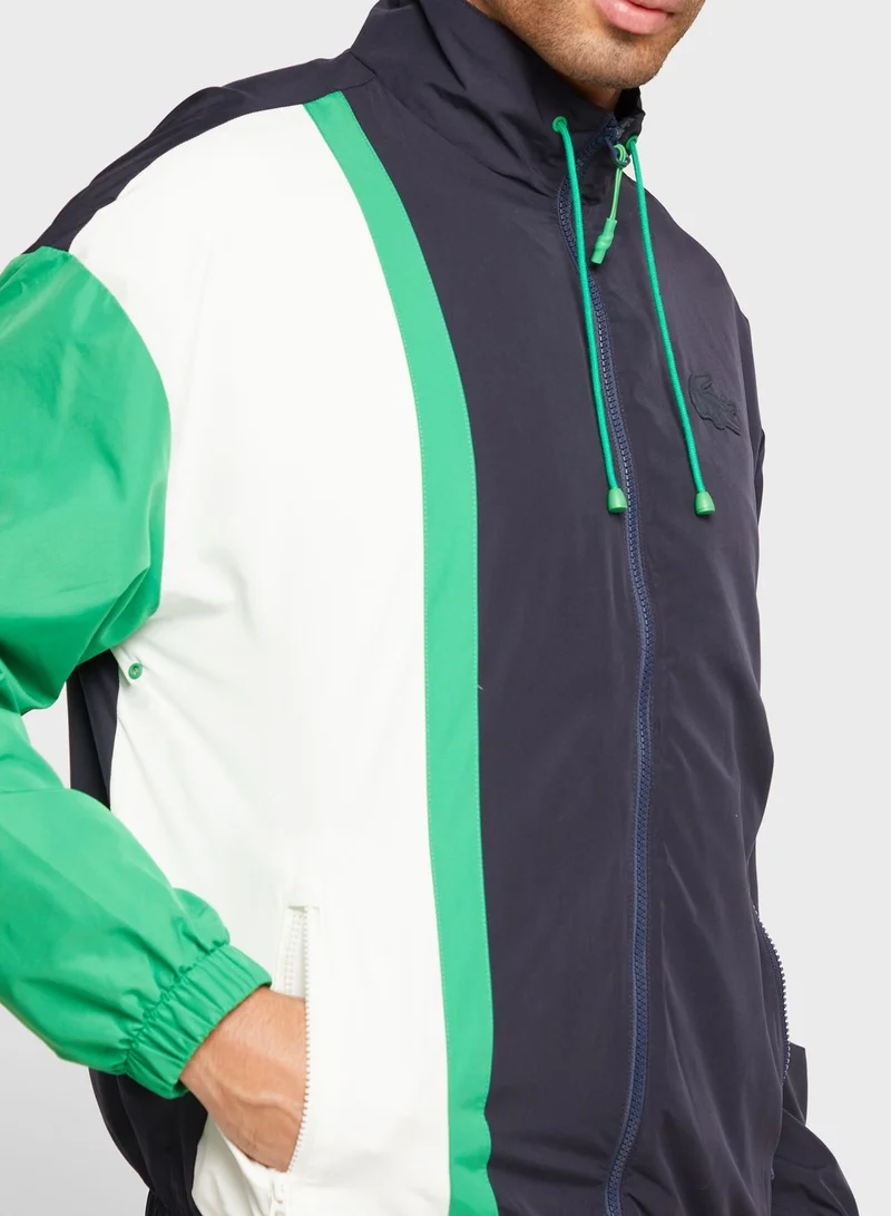 LACOSTE Essential Zip Through Jacket