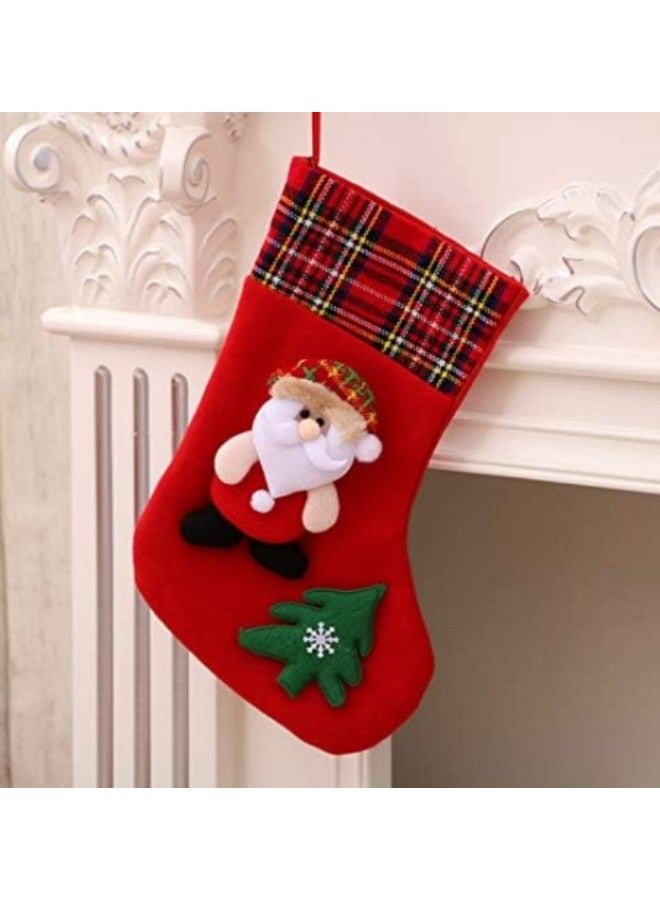 GGEROU 3Pcs Festival Hanging Stockings Bags Ornaments - Image 4