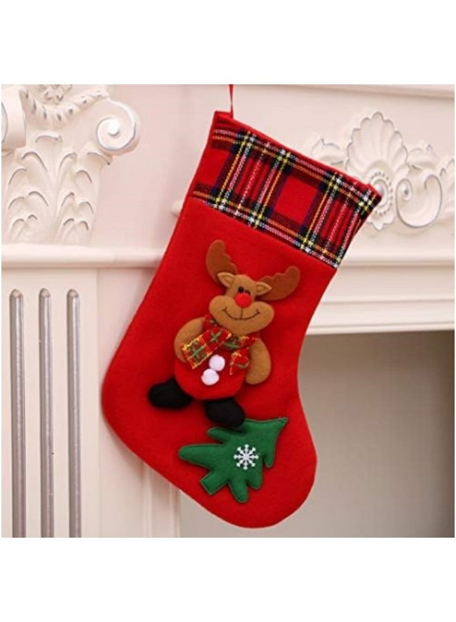 GGEROU 3Pcs Festival Hanging Stockings Bags Ornaments - Image 3