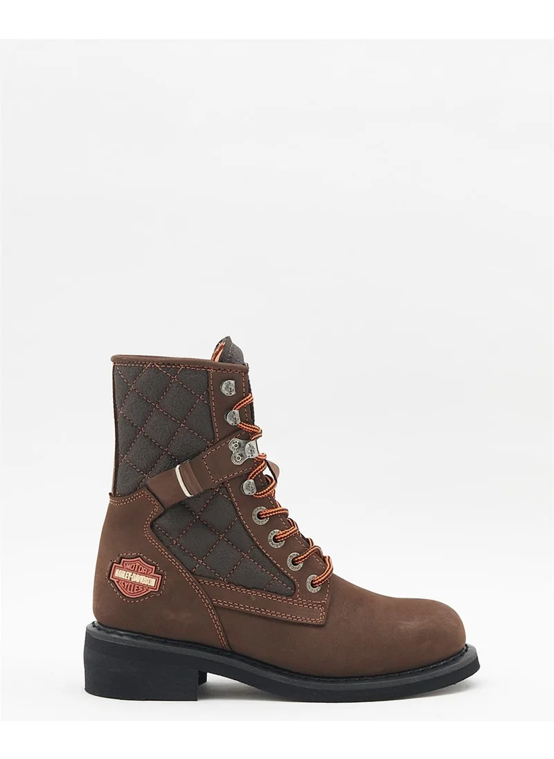 هارلي ديفيدسون Harley-Davidson New Worker Unisex Brown Boots 025G100078-D04-27