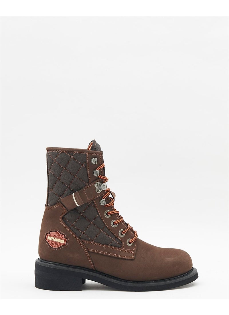 HARLEY DAVIDSON Harley-Davidson New Worker Unisex Brown Boots 025G100078-D04-27  - Image 1