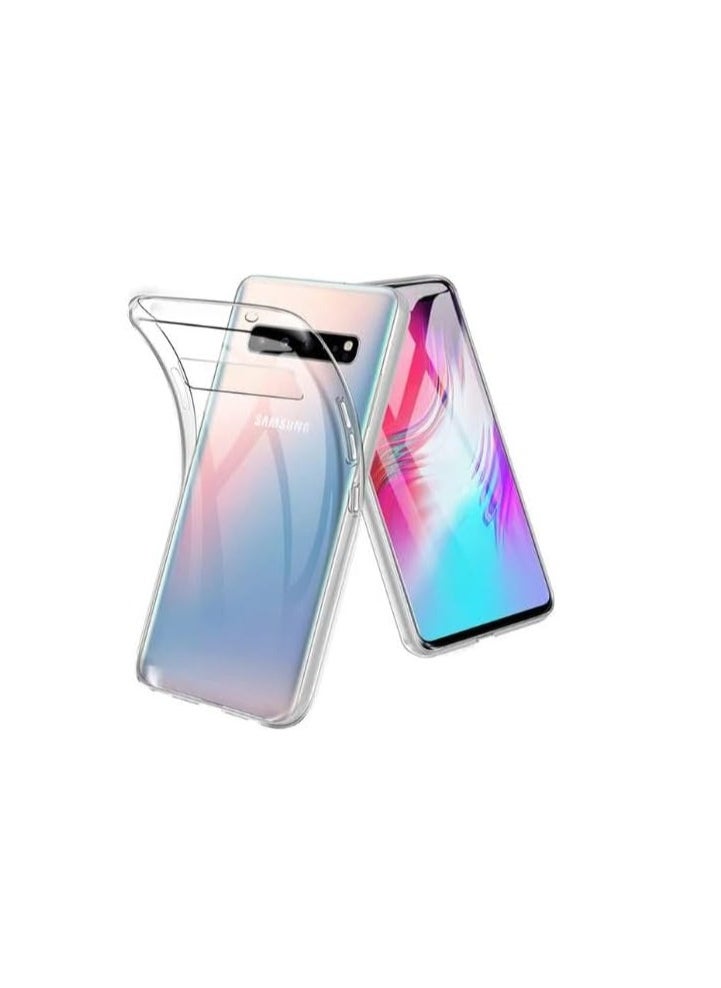 Generic - HD Soft Silicone Back Cover For Samsung Galaxy S10 5G - Clear - Image 1