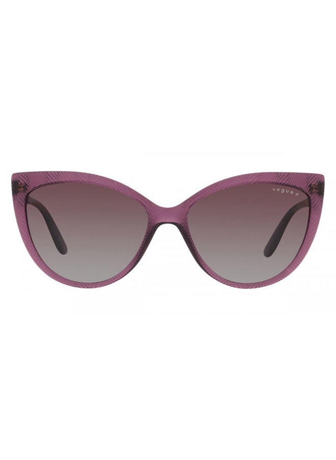 Vogue - Full Rim Cat Eye Sunglasses 5484S,57,2761,62 - Image 1