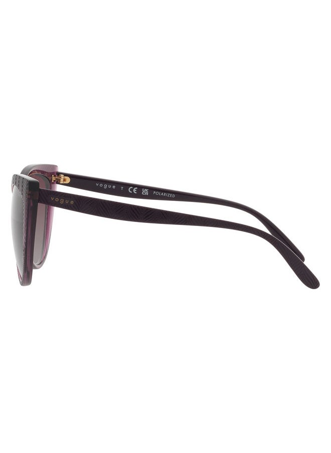 Vogue - Full Rim Cat Eye Sunglasses 5484S,57,2761,62 - Image 1