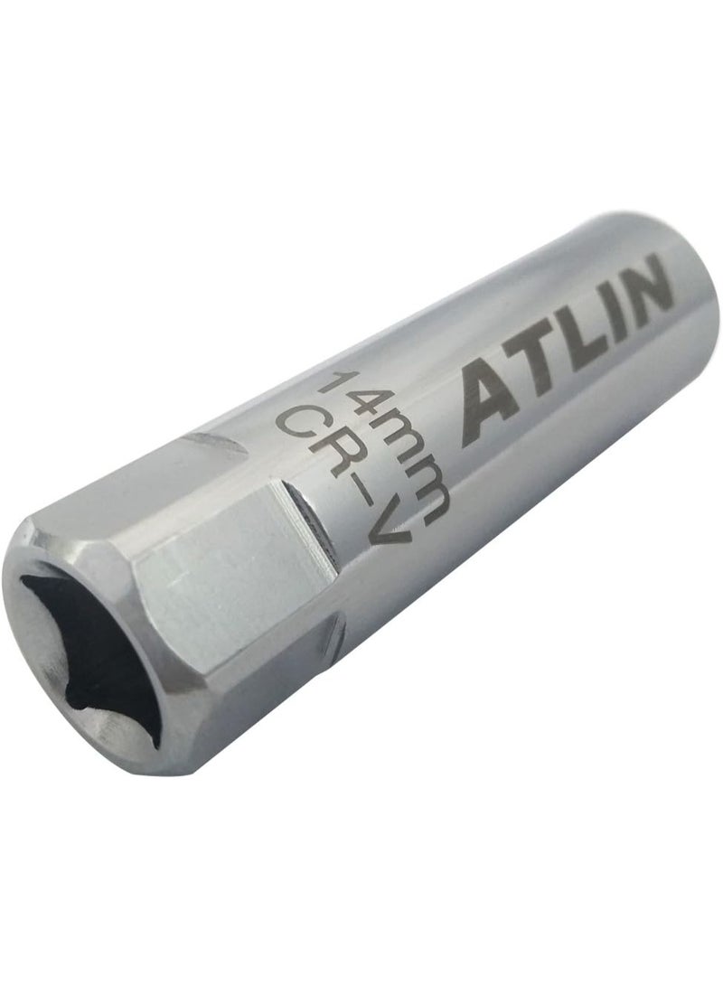 ATLIN 14mm Spark Plug Socket - Thin Wall Spark Plug Socket - Compatible with BMW, MINI, Nissan - Image 3
