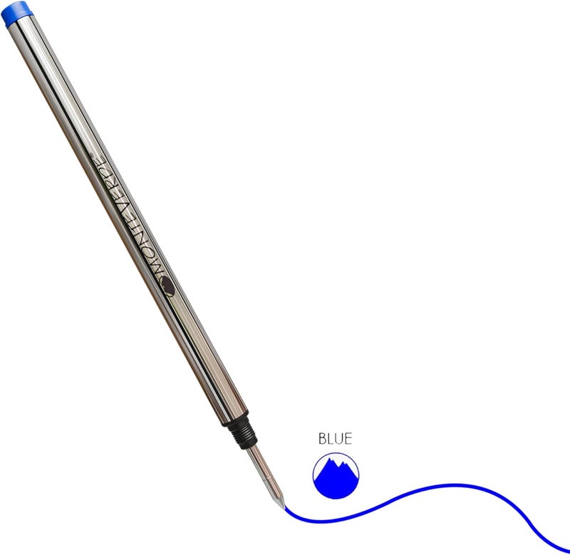 Monteverde USA Rollerball Refill to Fit Montblanc Rollerball Pens - Fine Point, Blue (2 Pack) (M222BU) - Image 3