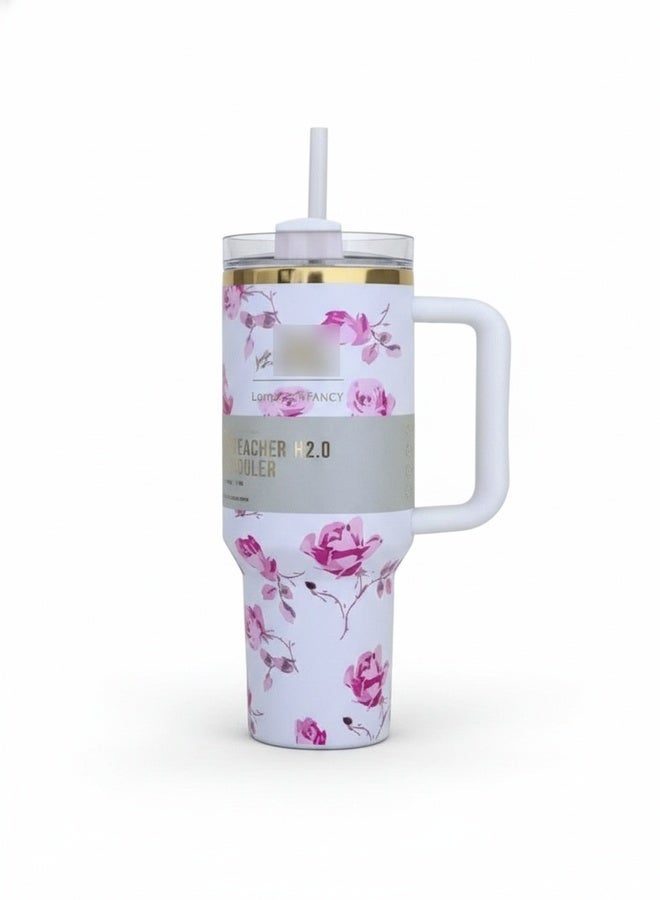 Stanley 40oz Quencher H20 Flowstate Stainless Steel Vacuum Insulated Tumbler with Lid and Straw for Water, Iced Tea or Coffee, Smoothie and More - Image 2