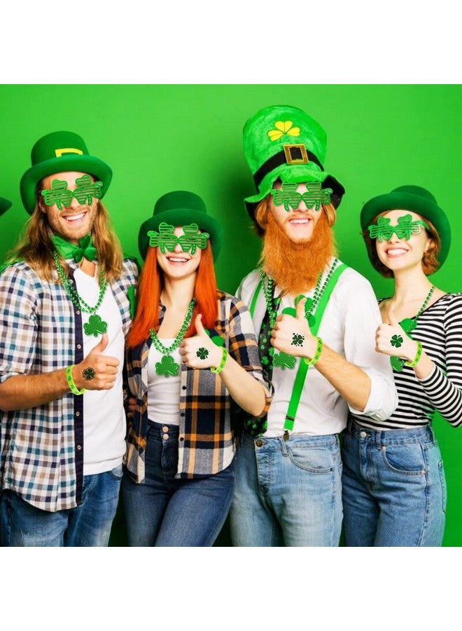 Max Fun 188Pcs St Patricks Day Accessories Party Favors Set Decorations Kids Saint Patricks Day Irish Decor, Green Beads Shamrock for Parades Supplies - Image 5