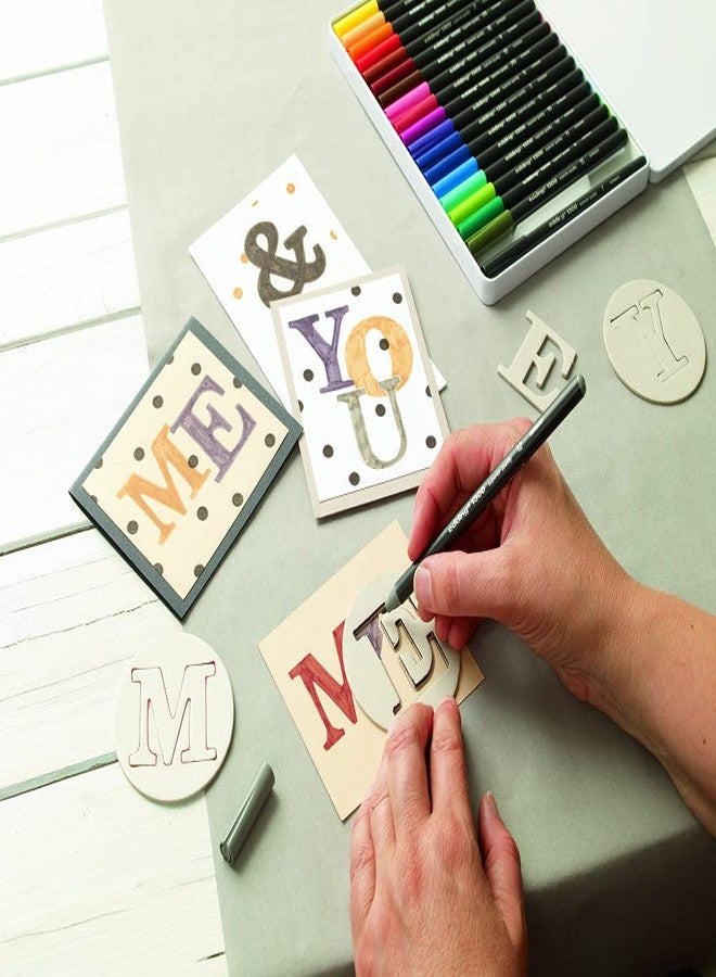 edding 1300 colour pen medium - pink - 1 pen - round nib 2 mm - felt pen for drawing and writing - felt pen for school, mandalas, bullet journals - Image 4