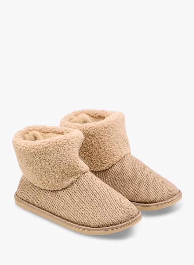 Le Confort Women Sherpa Detail Slipper Boots - Image 2