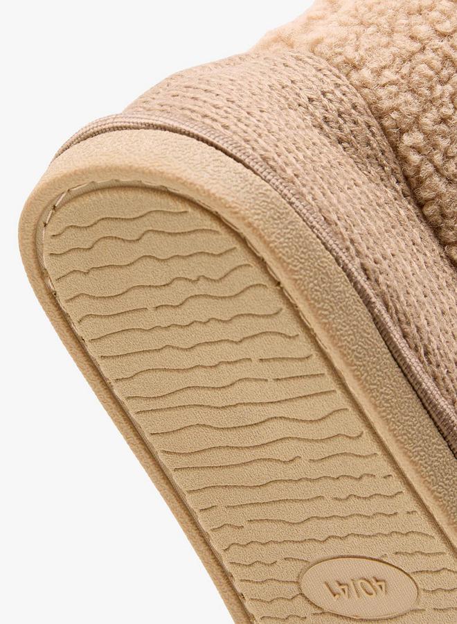 Le Confort Women Sherpa Detail Slipper Boots - Image 5