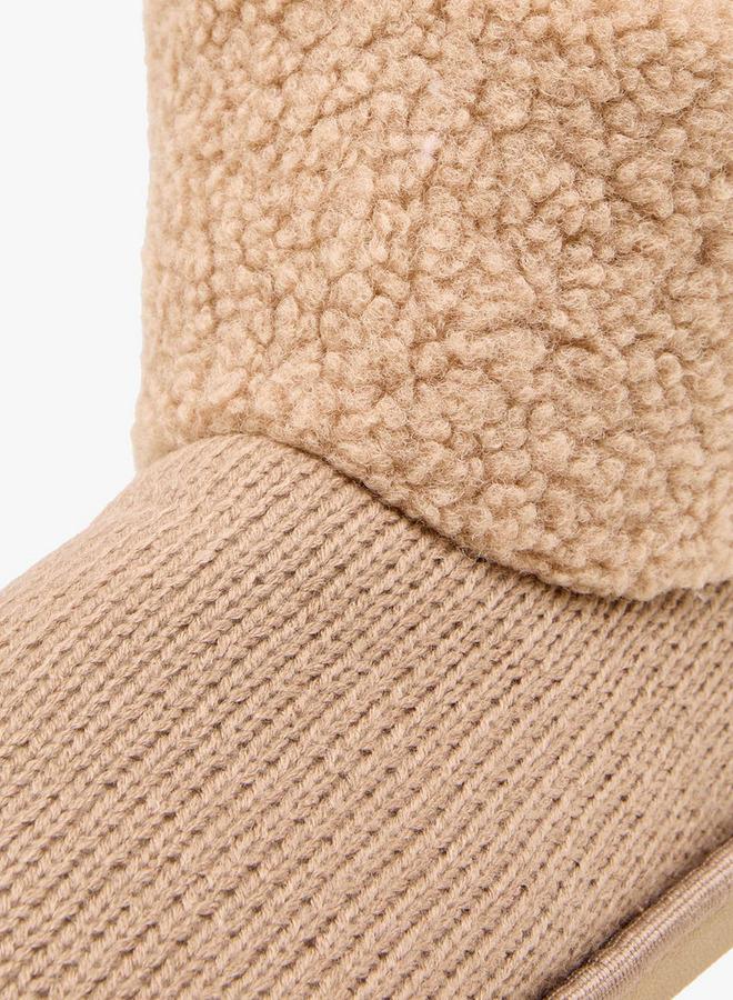 Le Confort Women Sherpa Detail Slipper Boots - Image 4