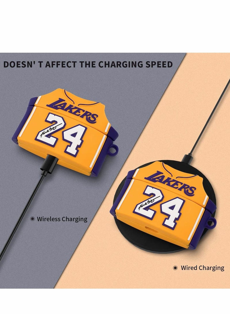 Excefore For Airpods Pro Case, Cute 3D Cartoon Cool Design Silicone Cover Compatible with for Boys Teens Accessories(Yellow) - Image 5