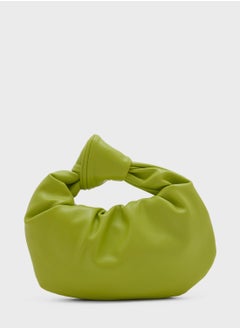 Ginger Ruched Moon Shape Clutch  - Image 2