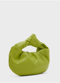 Ginger Ruched Moon Shape Clutch  - Image 3