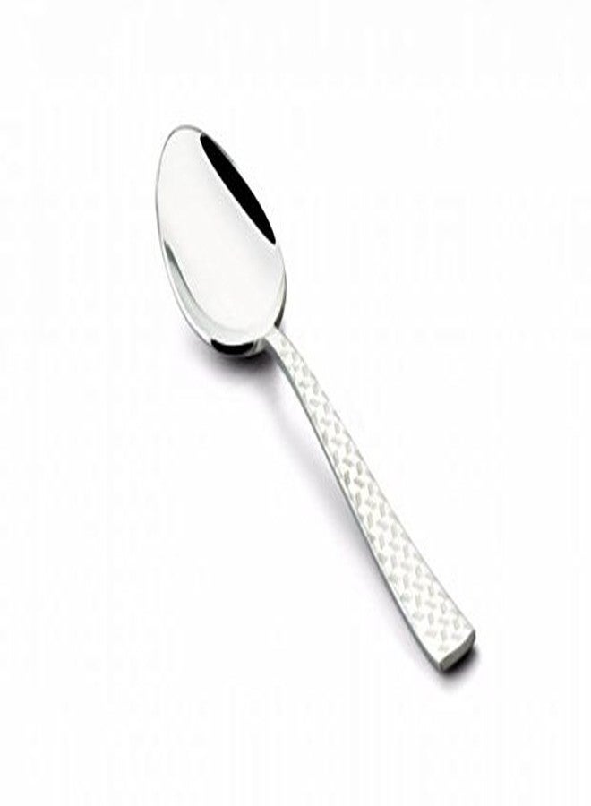 fnS Rhombo Serving Spoon Laser Design on Handle for Dining Table and Kitchen