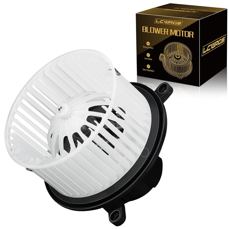 LCWRGS Rear AC Heater Blower Motor with Fan for Dodge, Chrysler, Ford, Jeep, Lincoln, VW, and Ram Vehicles - Image 1