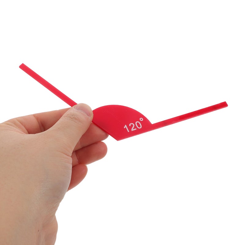 9pcs Math Protractors: Multi Angle Measuring Device - Portable Angle Measurement Tool for Class Math Learning and Drafting - Image 2