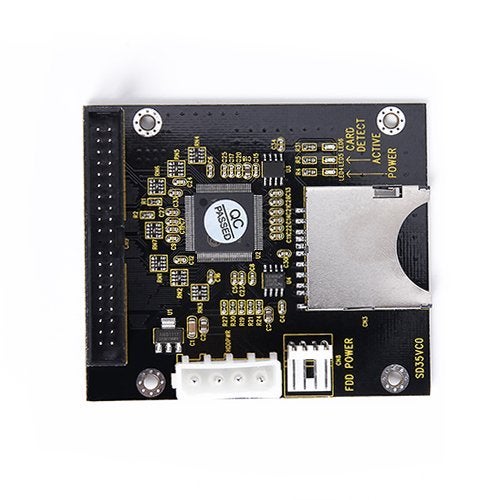 Mustpoint SD SDHC MMC to 3.5" 40Pin Male IDE Adapter Card Big PCB SD-3.5 IDE - Image 2
